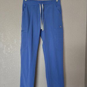 Figs XXS Yola Skinny Ceil Blue Scrub Pants